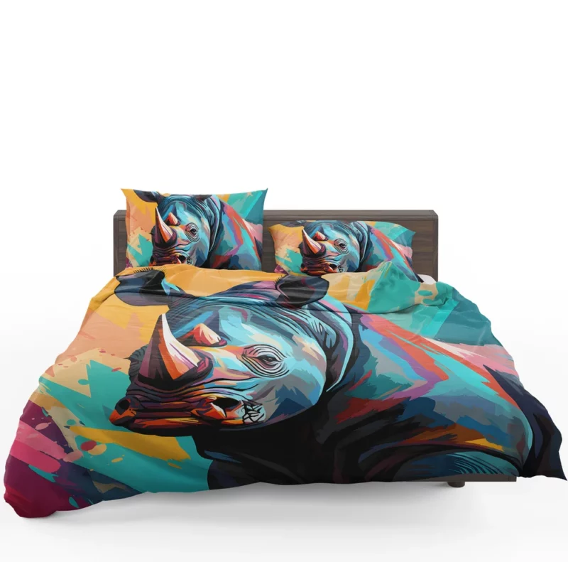 Abstract Dolphin Character Design Bedding Set 1