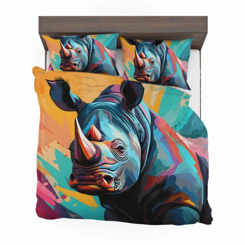 Abstract Dolphin Character Design Bedding Set 2
