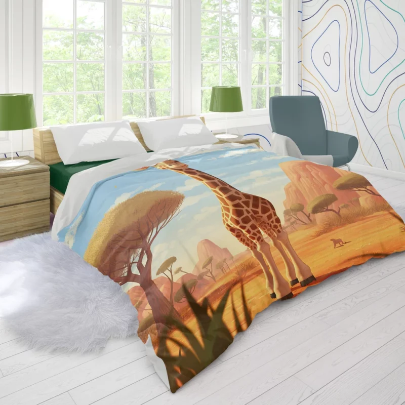 Amazing Animal Portrait Designs Duvet Cover