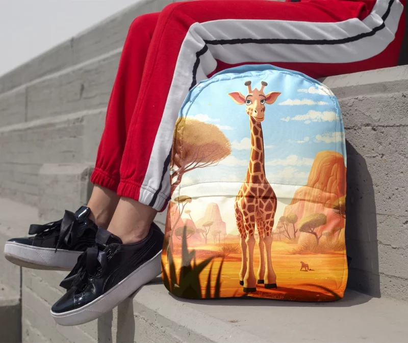 Amazing Animal Portrait Designs Minimalist Backpack 1