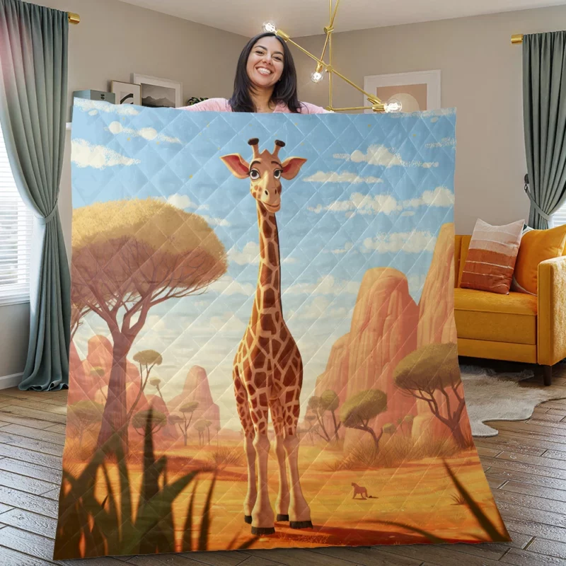 Amazing Animal Portrait Designs Quilt Blanket