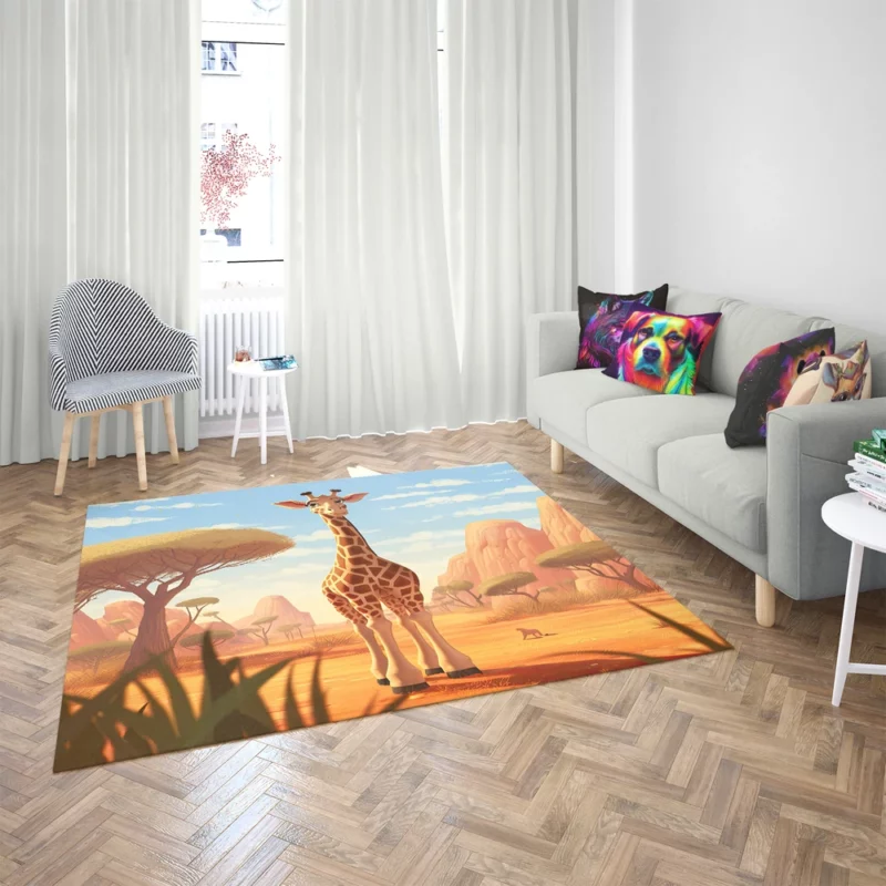 Amazing Animal Portrait Designs Rug 2