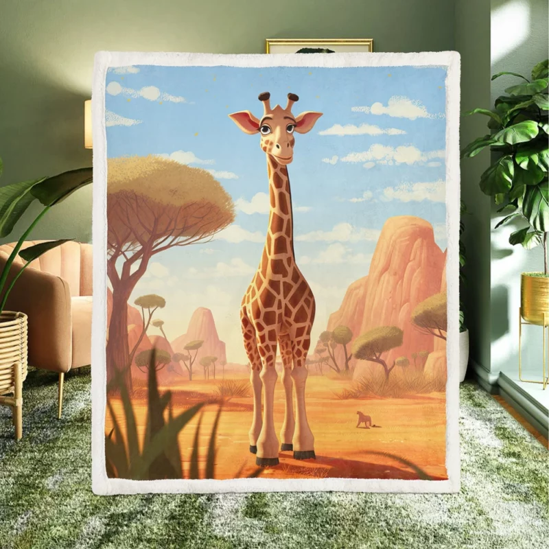 Amazing Animal Portrait Designs Sherpa Fleece Blanket