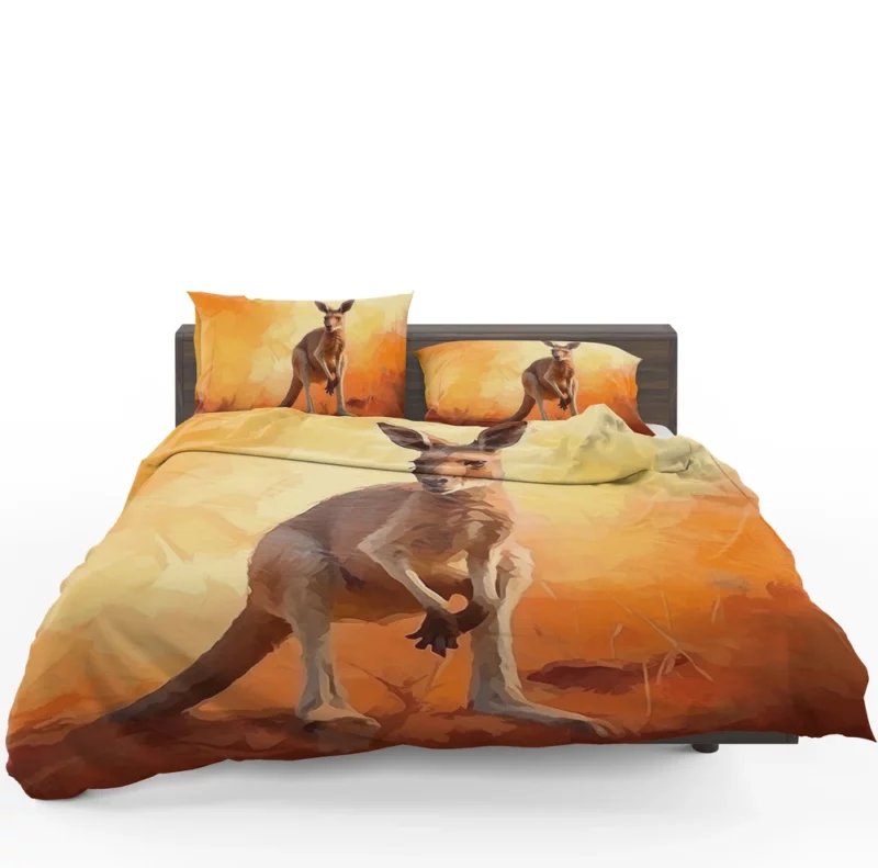 Animal Silhouette Artwork Bedding Set 1