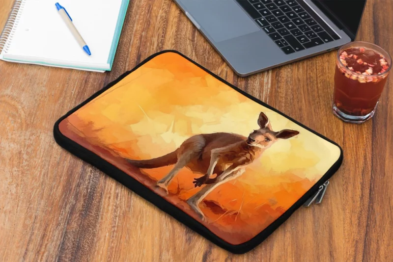 Animal Silhouette Artwork Laptop Sleeve 2