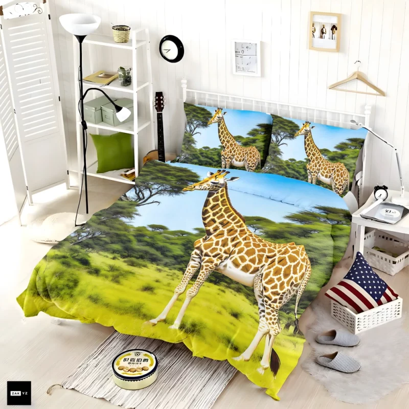 Animals at the Zoo Bedding Set