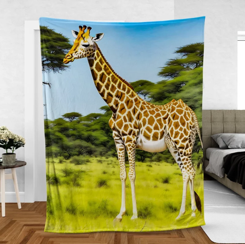 Animals at the Zoo Fleece Blanket