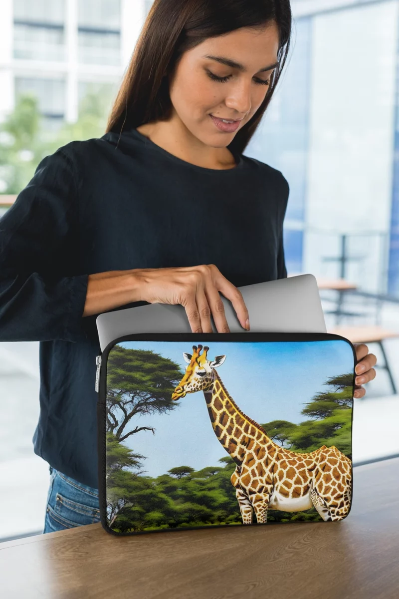 Animals at the Zoo Laptop Sleeve 1