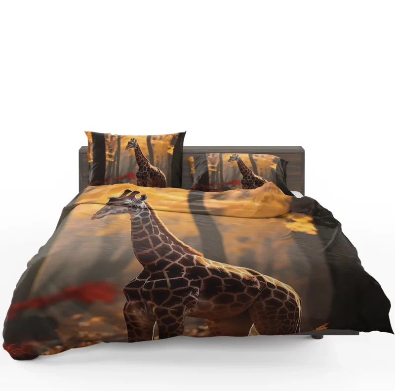 Animals in the Autumn Forest Bedding Set 1