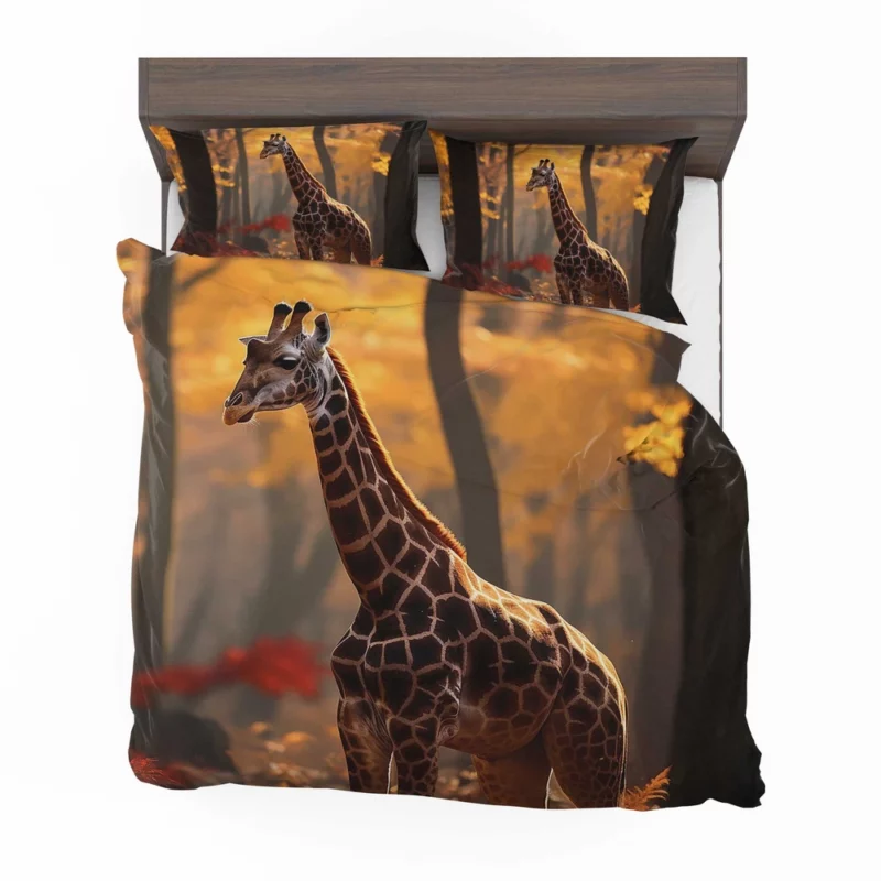 Animals in the Autumn Forest Bedding Set 2