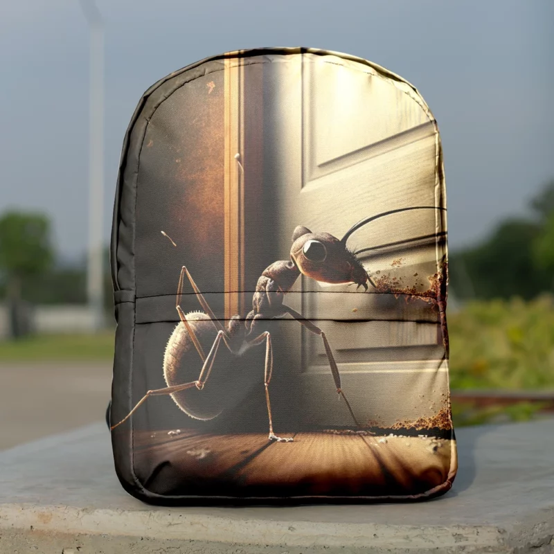 Ant Eating Honey AI Art Minimalist Backpack