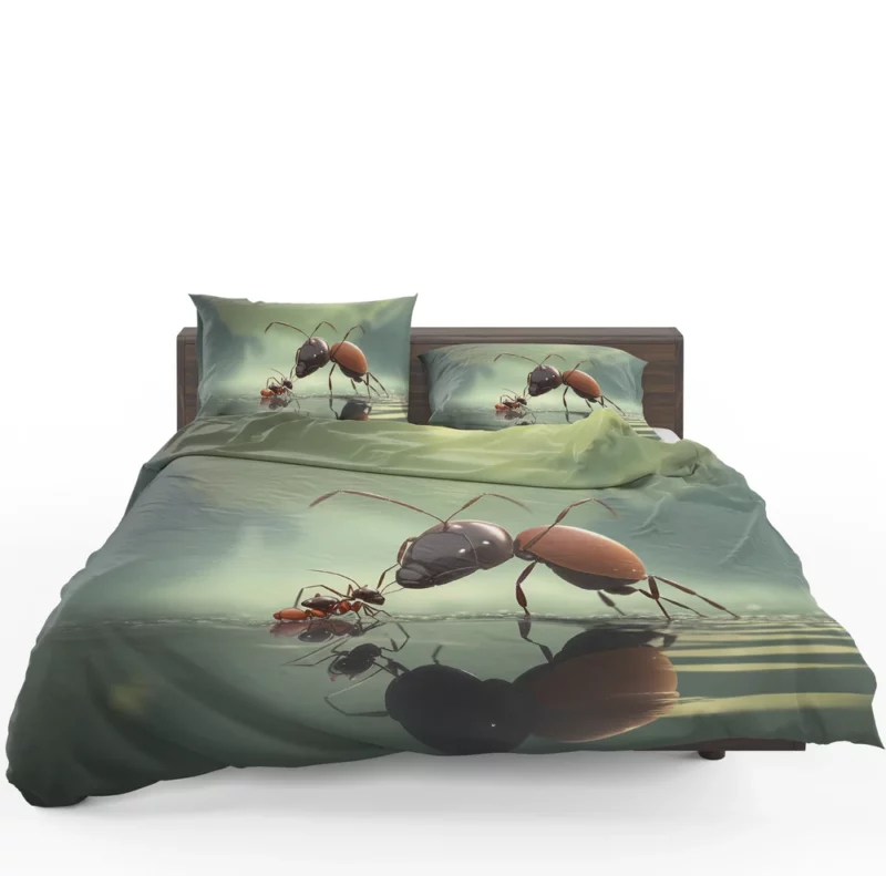 Ants in Flower Garden Bedding Set 1