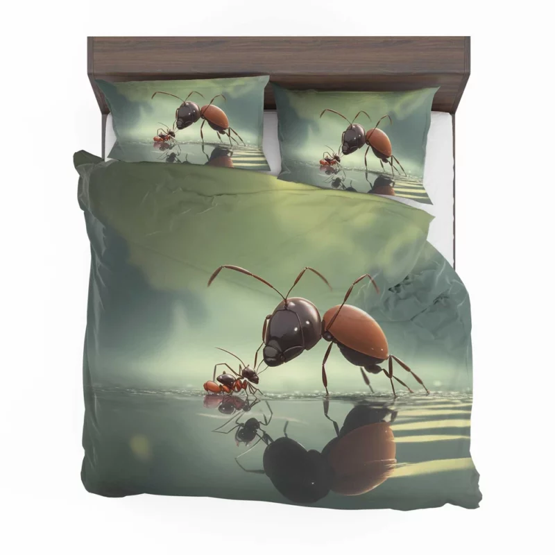 Ants in Flower Garden Bedding Set 2