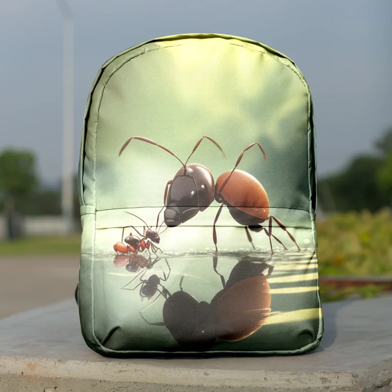 Ants in Flower Garden Minimalist Backpack