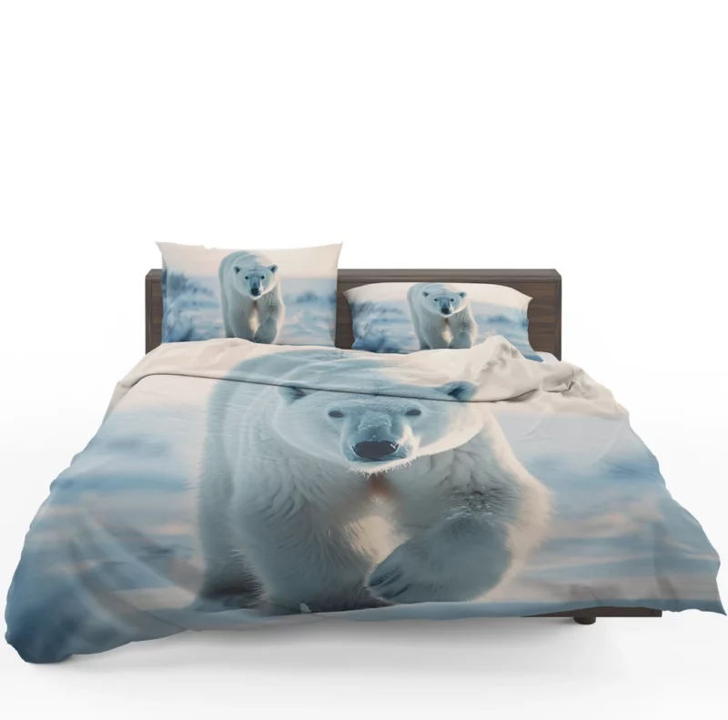 Arctic Fox Portrait Bedding Set 1