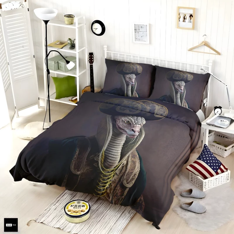 Avian King Cobra Elegance Bedding Set