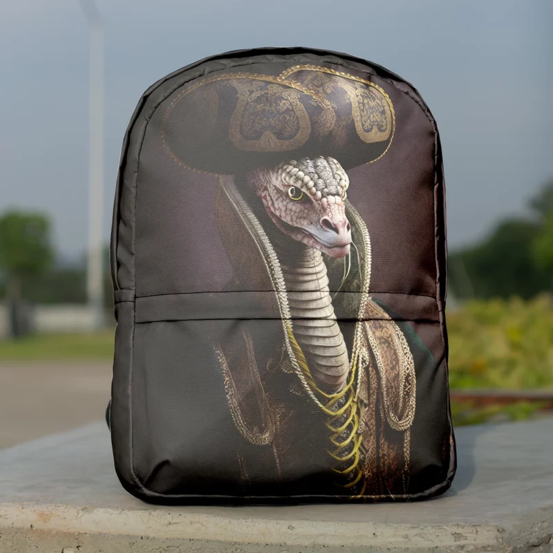 Avian King Cobra Elegance Minimalist Backpack