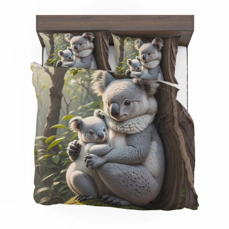 Baby Koala in Eucalyptus Tree Bedding Set 2