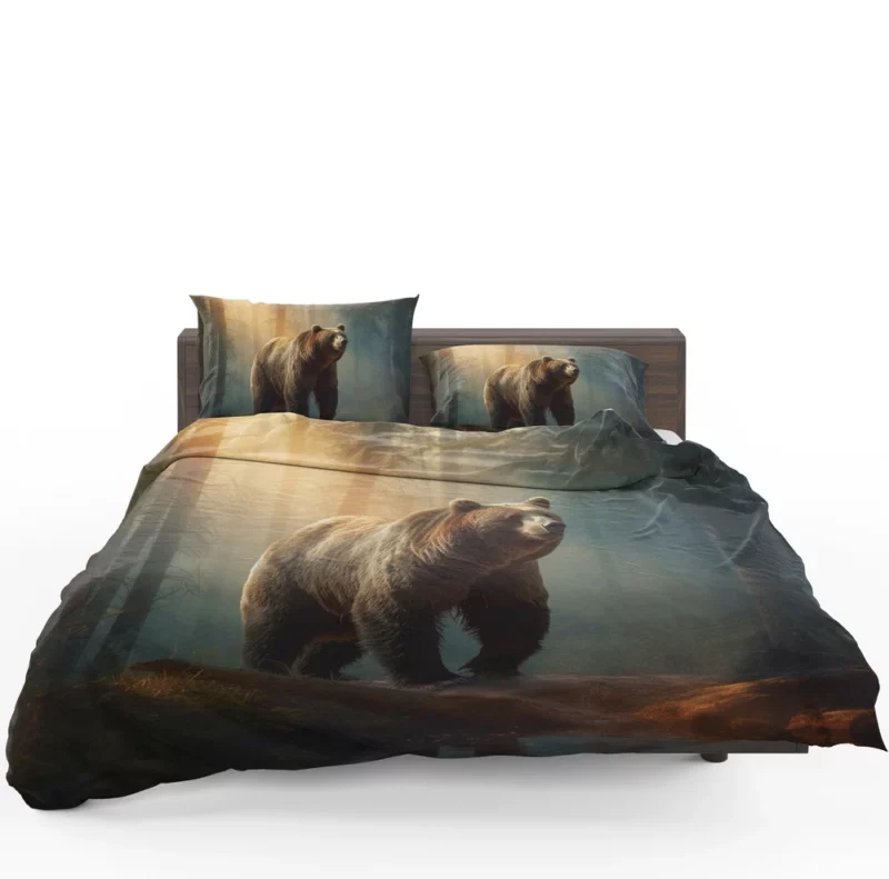 Bear Bathed in Sunlight Bedding Set 1