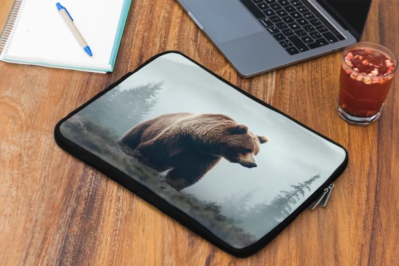 Bear in the Mountains Laptop Sleeve 2