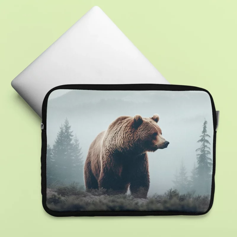 Bear in the Mountains Laptop Sleeve