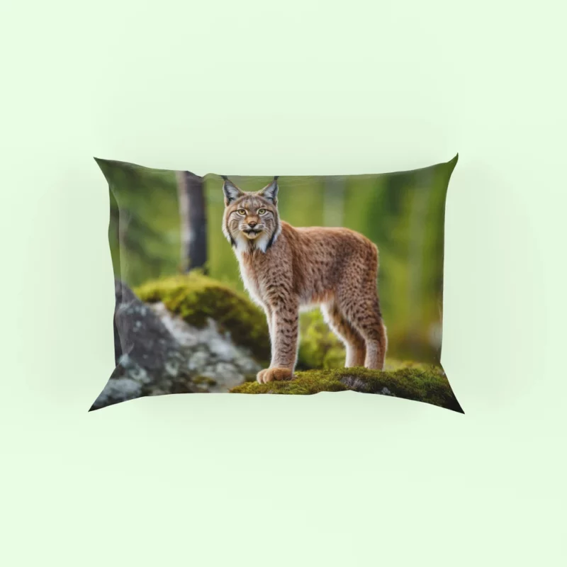 Beautiful Bobcat Artwork Pillow Case