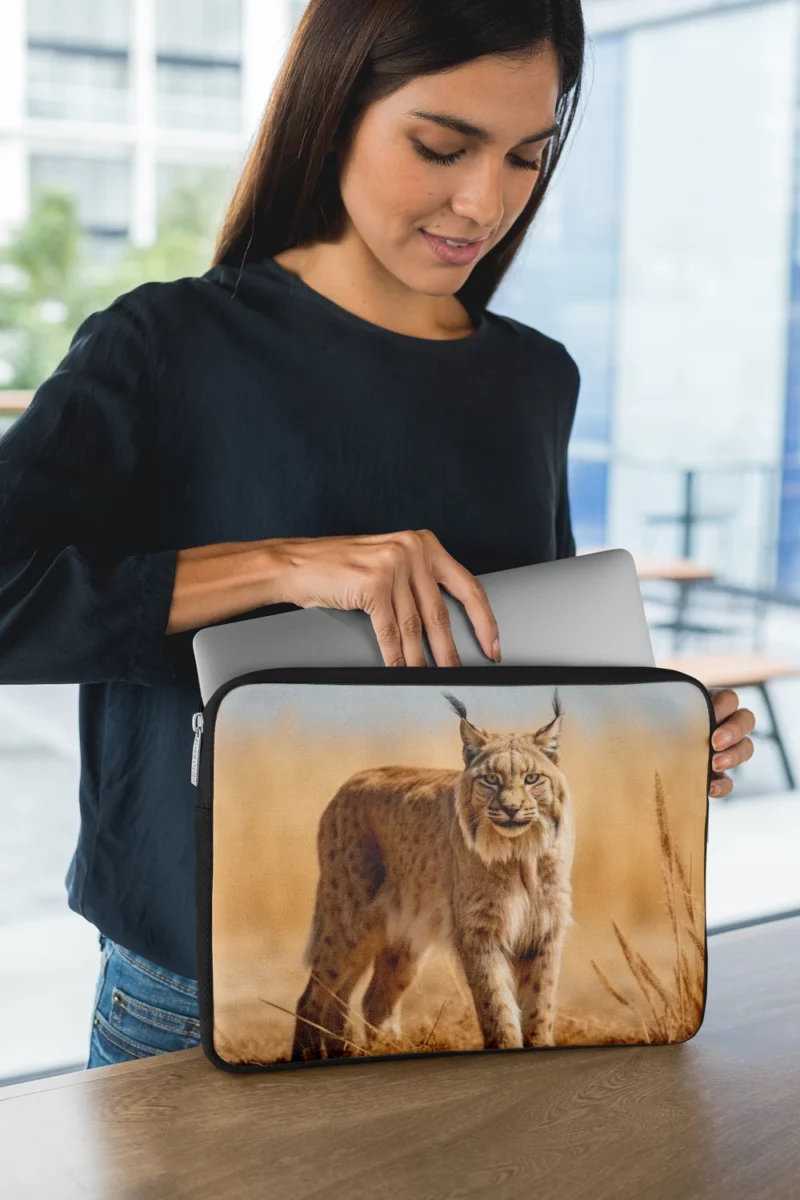 Beautiful Bobcat Printing Laptop Sleeve 1