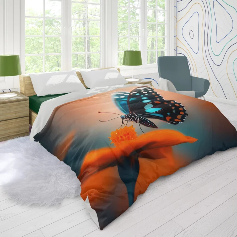 Beautiful Butterfly Photography Duvet Cover