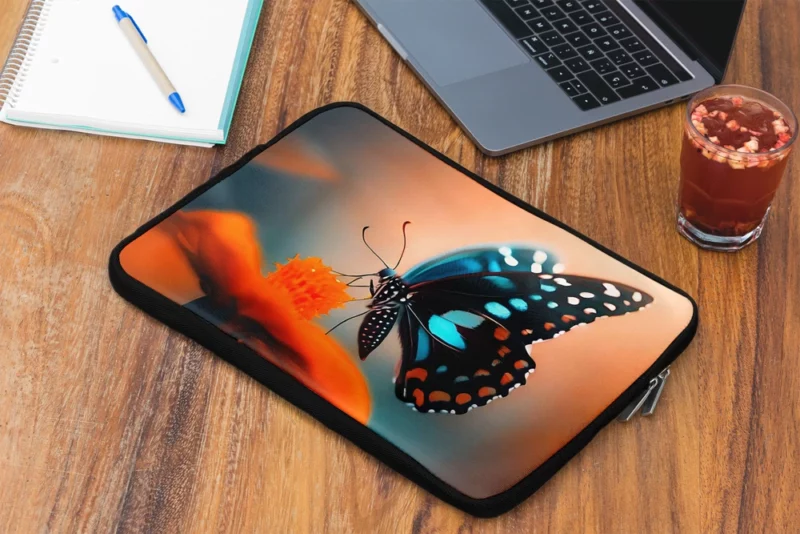 Beautiful Butterfly Photography Laptop Sleeve 2