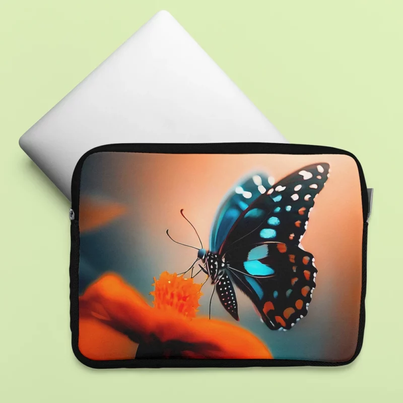 Beautiful Butterfly Photography Laptop Sleeve