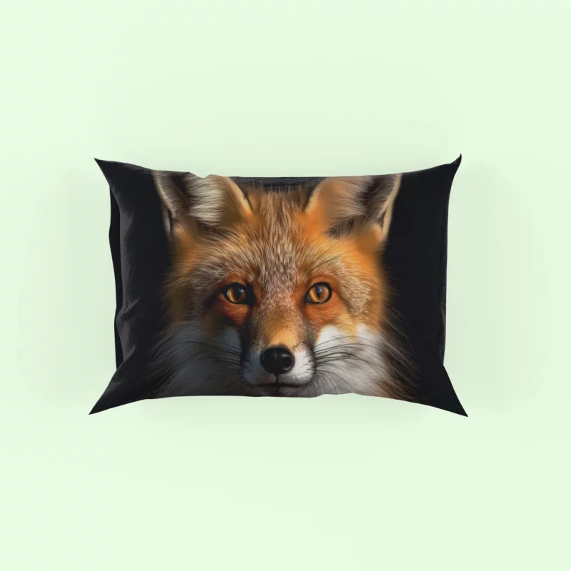 Beautiful Red Fox Portrait Pillow Case