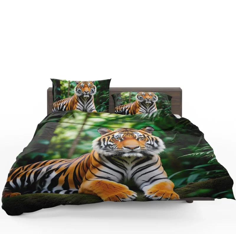 Bengal Tiger in the Jungle Bedding Set 1