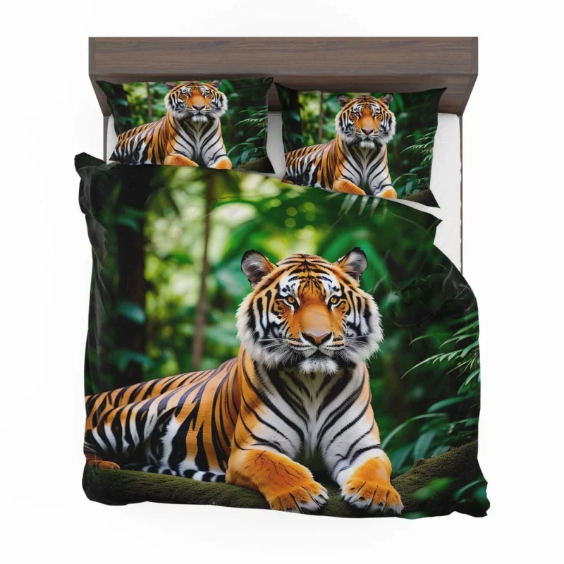 Bengal Tiger in the Jungle Bedding Set 2