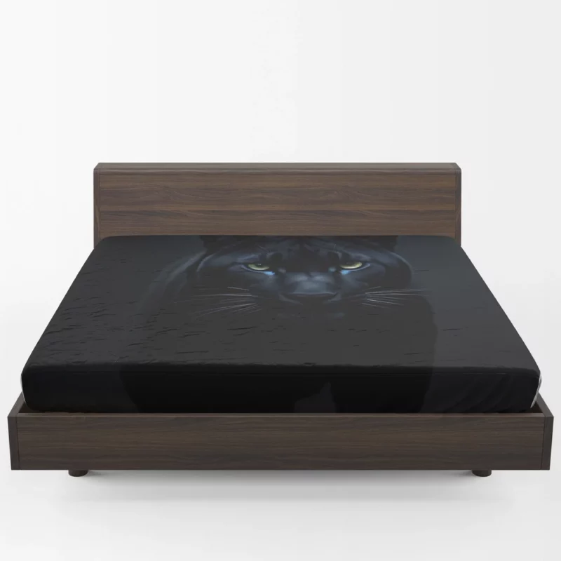 Black Panther Artwork Fitted Sheet 1