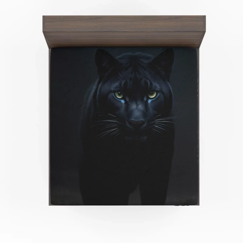 Black Panther Artwork Fitted Sheet