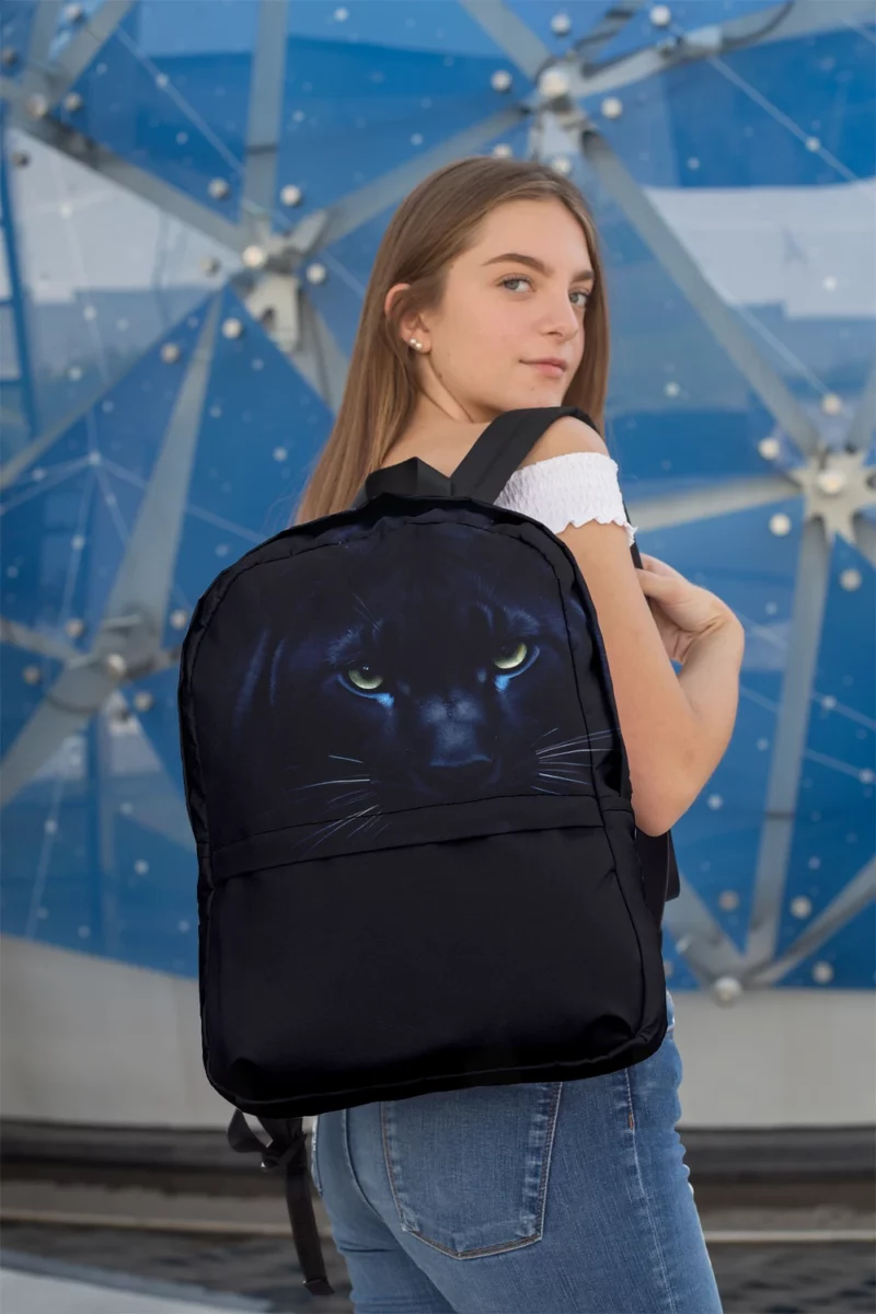 Black Panther Artwork Minimalist Backpack 2