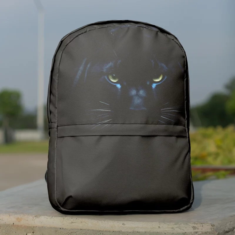 Black Panther Artwork Minimalist Backpack