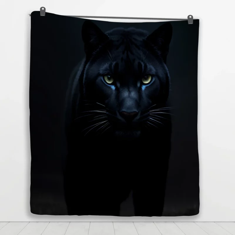 Black Panther Artwork Quilt Blanket 1