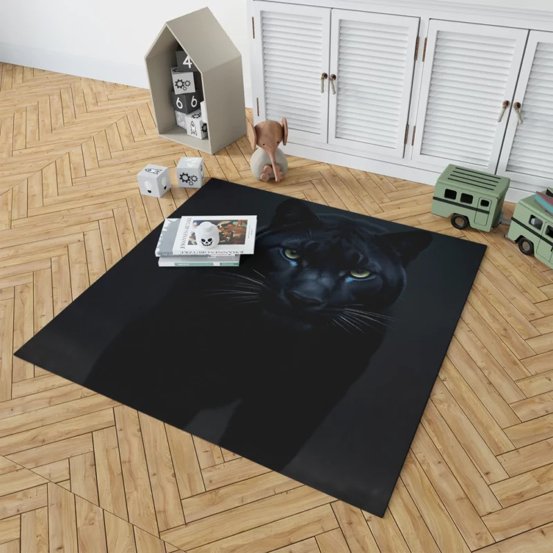 Black Panther Artwork Rug 1