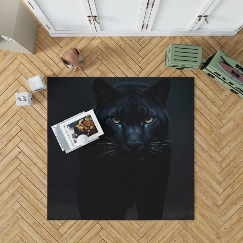 Black Panther Artwork Rug