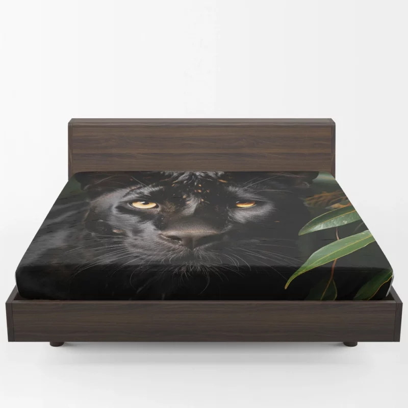 Black Panther National Geographic Photo Fitted Sheet 1