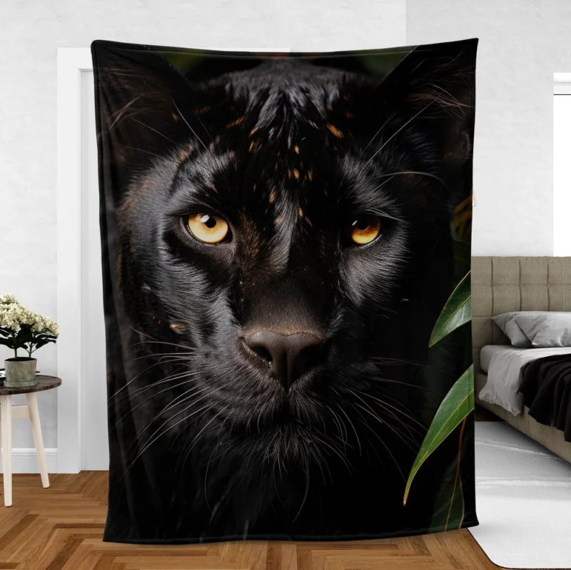 Black Panther National Geographic Photo Fleece Blanket