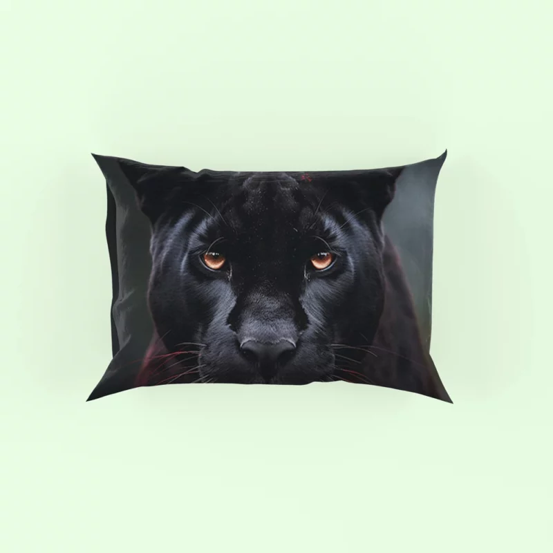 Black Panther Portrait Pillow Case