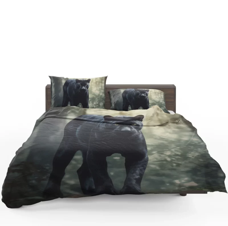 Black Panther in the Wild Bedding Set 1