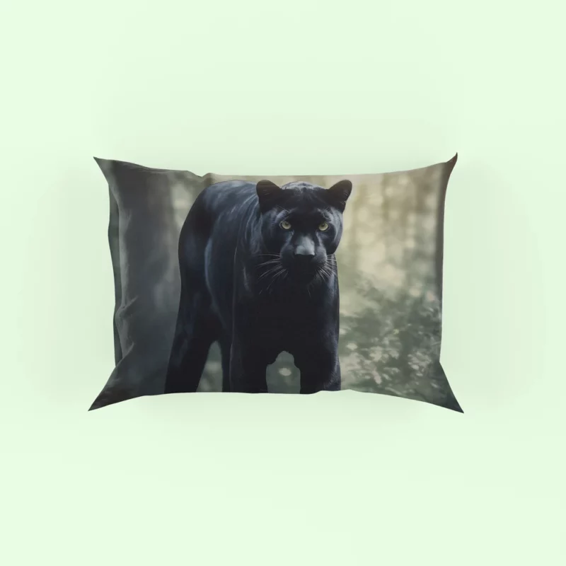 Black Panther in the Wild Pillow Case