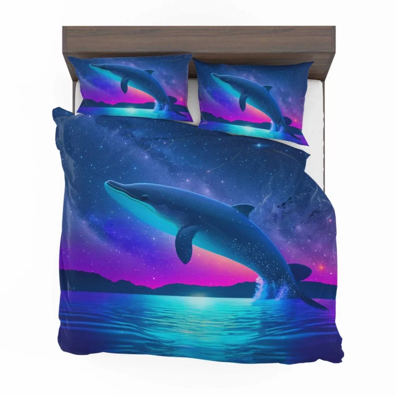 Blue Whale SEA Artwork Bedding Set 2