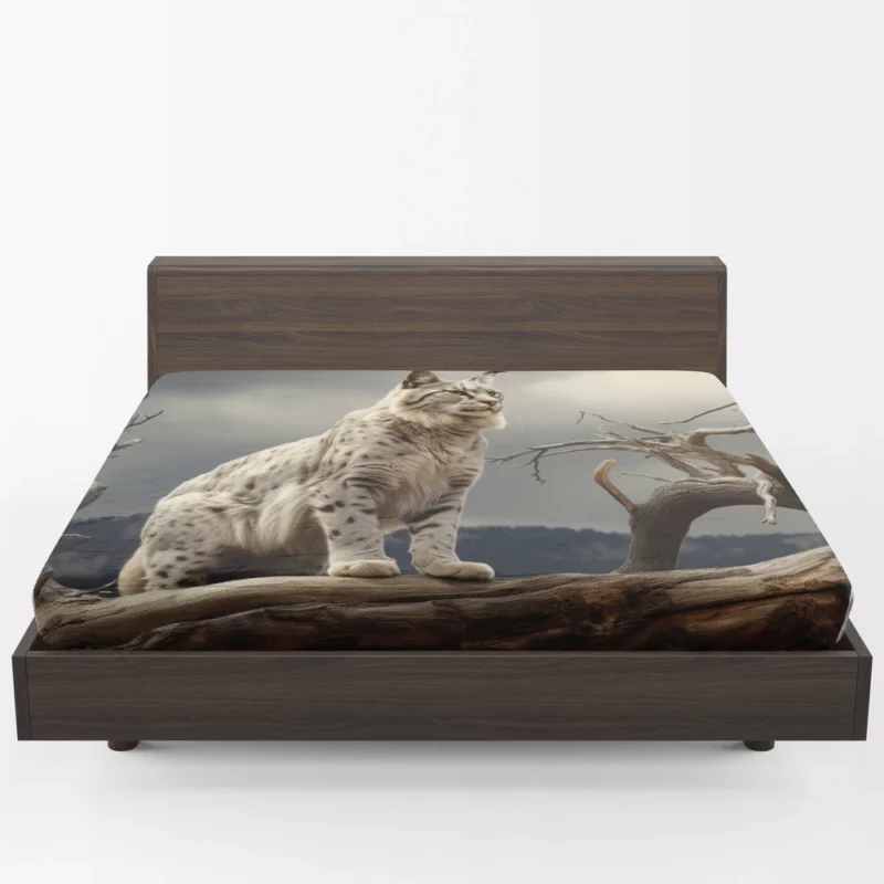 Bobcat Nature Photography Fitted Sheet 1