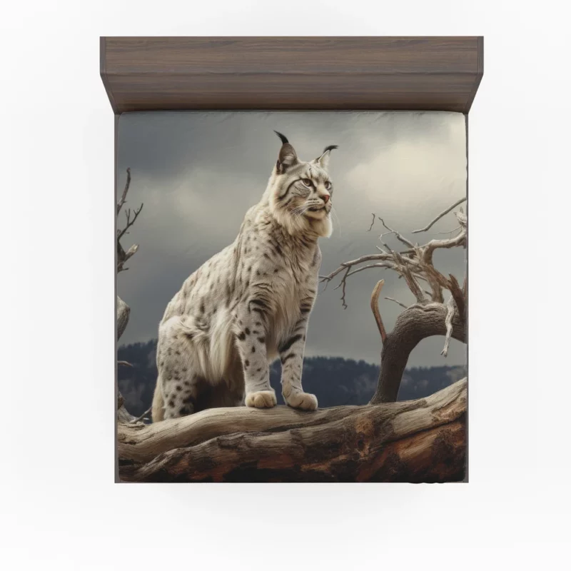 Bobcat Nature Photography Fitted Sheet