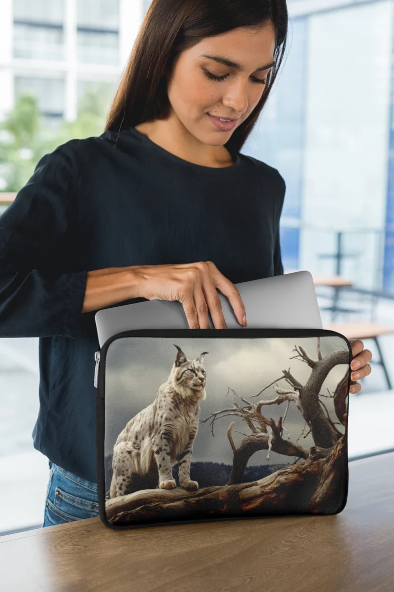 Bobcat Nature Photography Laptop Sleeve 1