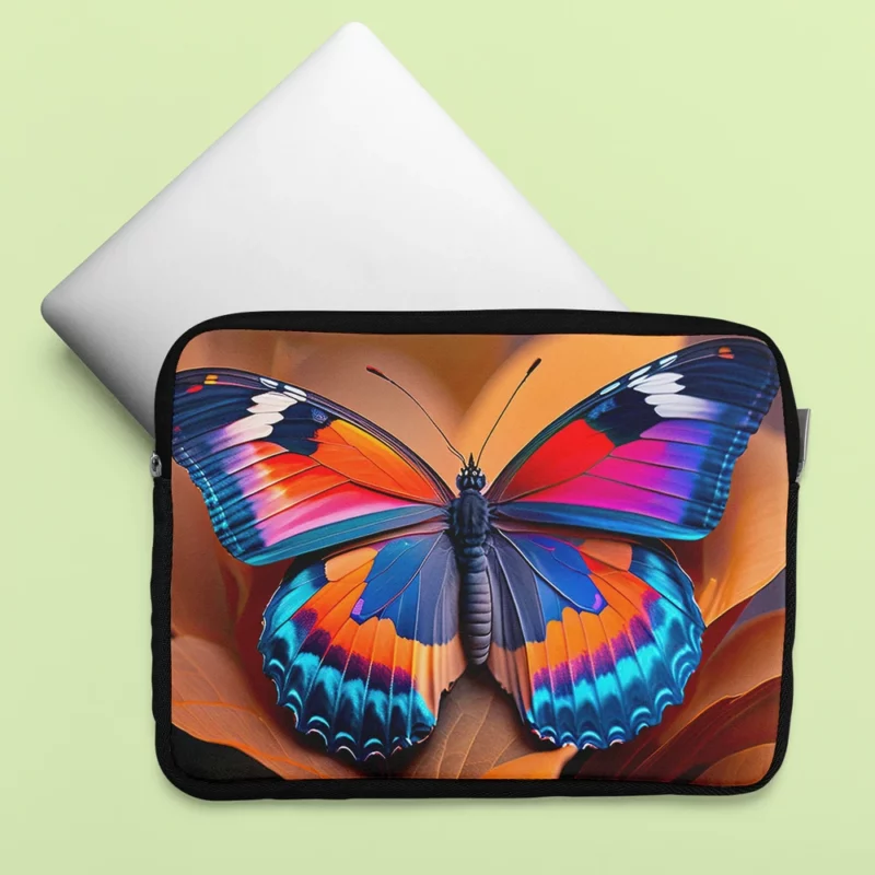 Bright Fiery Butterfly Laptop Sleeve